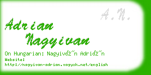 adrian nagyivan business card